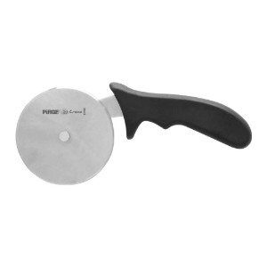 Feliator pizza, inox, 10 cm, "Creme", Negru - Pirge