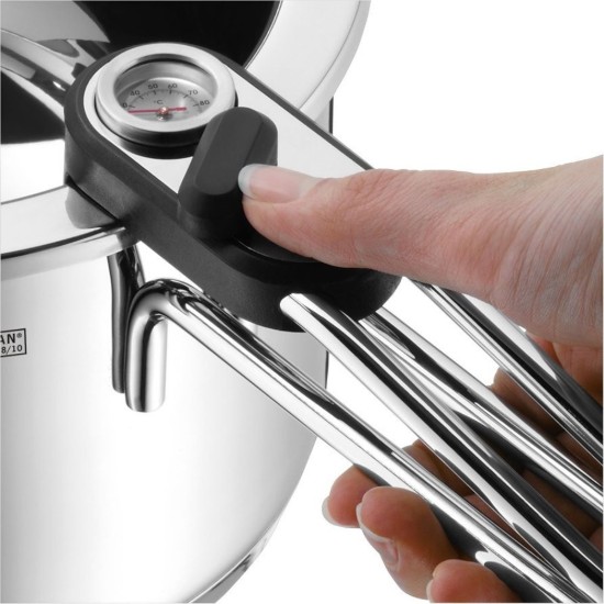 Set vase gatire la bain marie, cu termometru, otel inoxidabil, 1,5l - WMF