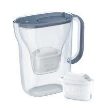 Cana filtranta BRITA MAXTRA Style Essential 2,4 L (Stone Blue), 1 x filtru Pure Performance