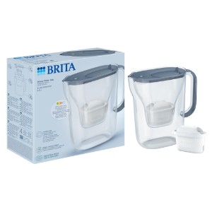 Cana filtranta BRITA MAXTRA Style Essential 2,4 L (Stone Blue), 1 x filtru Pure Performance