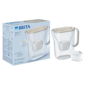 Cana filtranta BRITA MAXTRA Style Essential 2,4 L (Sand), 1 x filtru Pure Performance