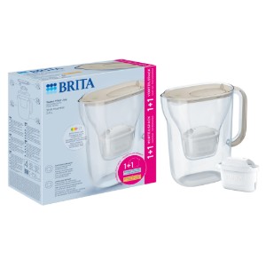Cana filtranta BRITA Style 2,4 L + 2 filtre Maxtra Pro (Sand)
