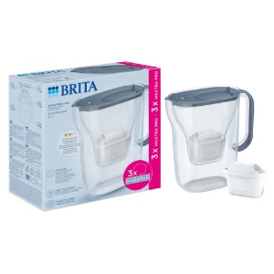 Starter pack BRITA Style 2,4 L + 3 filtre Maxtra Pro (Stone Blue)