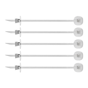 Set 5 tepuse pentru frigarui, inox, "BBQ+" - Zwilling
