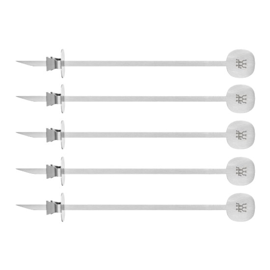 Set 5 tepuse pentru frigarui, inox, "BBQ+" - Zwilling