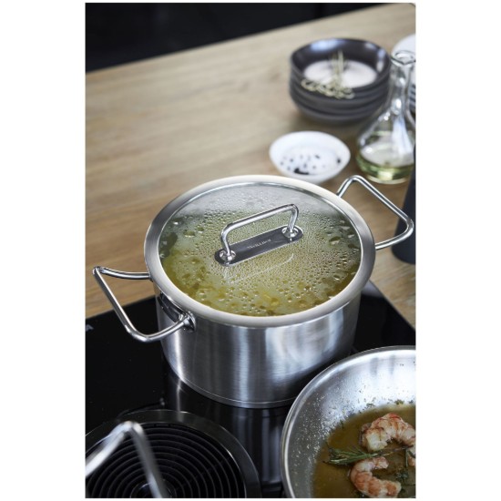 Oala inox, cu capac, 20cm/3,5L, "ZWILLING Pro" - Zwilling