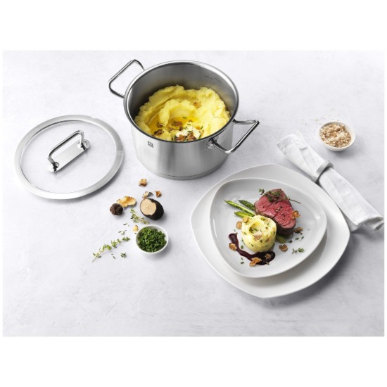 Oala inox, cu capac, 20cm/3,5L, "ZWILLING Pro" - Zwilling