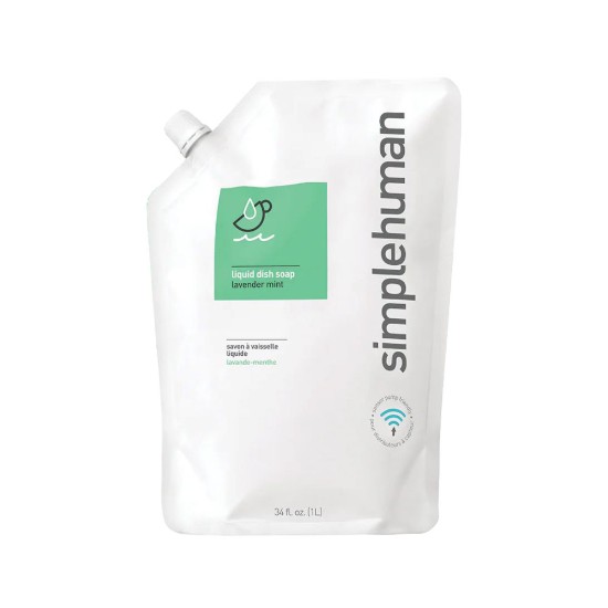 Rezerva detergent de vase, Lavanda-Menta, 1L - simplehuman