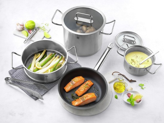 Oala inox, cu capac, 24cm/8,1L, "ZWILLING Pro" - Zwilling