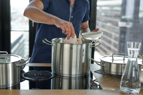 Oala inox, cu capac, 24cm/8,1L, "ZWILLING Pro" - Zwilling