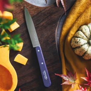 Cutit pentru decojit N°112, inox, 10cm, "Les Essentiels", Violet - Opinel