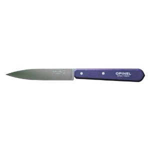 Cutit pentru decojit N°112, inox, 10cm, "Les Essentiels", Violet - Opinel