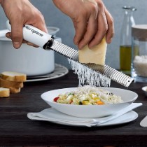 Razatoare citrice, inox chirurgical, 32,5 x 3 cm, Alb - Microplane