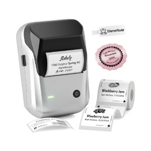 Imprimanta termica etichete, portabila, model B1, Silver - NIIMBOT