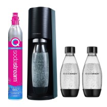 Aparat sifon Terra, 3 sticle incluse, Black - SodaStream