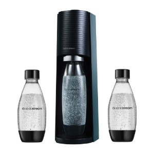 Aparat sifon Terra, 3 sticle incluse, Black - SodaStream