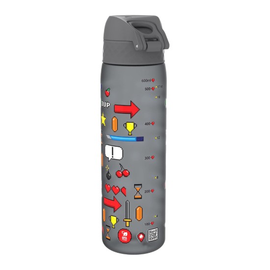 Sticla apa pentru copii Slim, recyclon, 500ml, Gamer - Ion8