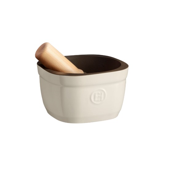 Mojar cu pistil, ceramica, 16cm, Clay - Emile Henry