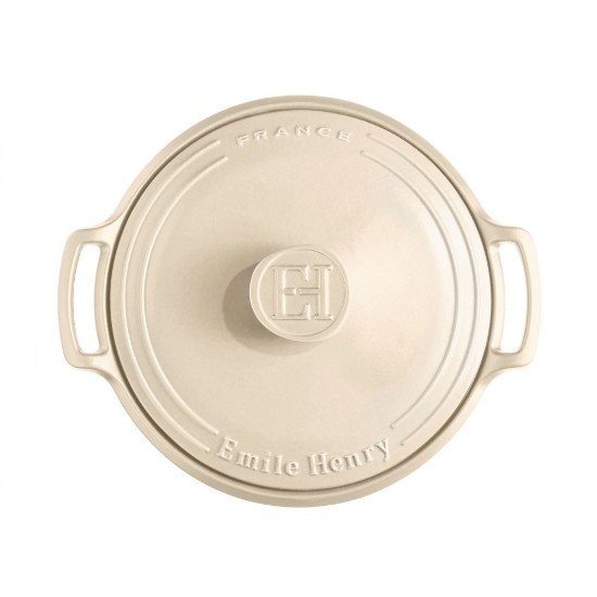 Cratita Braiser, ceramica, 34cm/3,2L, "Sublime", Sand - Emile Henry