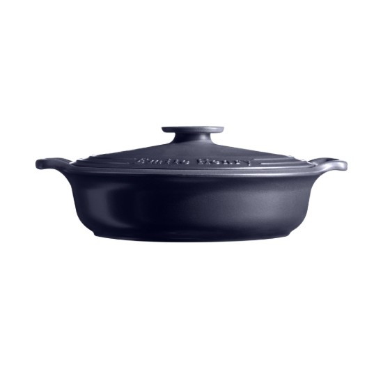 Cratita Braiser, ceramica, 34cm/3,2L, "Sublime", Indigo - Emile Henry