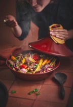 Tajine, ceramica, 32,5cm/2,5L, Fable Red - Emile Henry