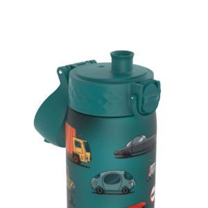 Sticla apa pentru copii Slim, recyclon, 500ml, Automobile - Ion8