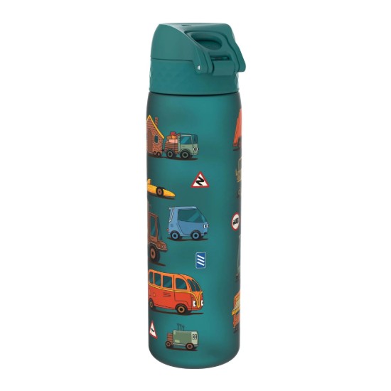 Sticla apa pentru copii Slim, recyclon, 500ml, Automobile - Ion8