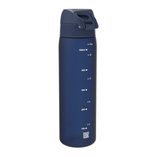 Sticla apa Slim, recyclon, 500ml, Navy - Ion8