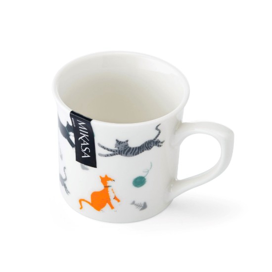 Cana portelan, 250ml, Cat - Mikasa