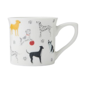 Cana portelan, 250ml, Dog - Mikasa
