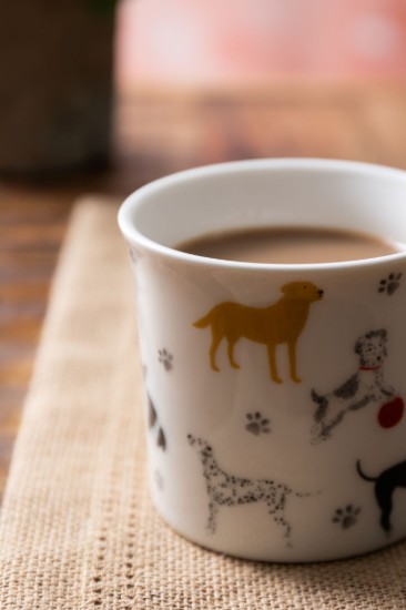 Cana portelan, 250ml, Dog - Mikasa