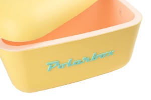 Lada frigorifica, 20L, "Classic", Yellow - Cyan - Polarbox