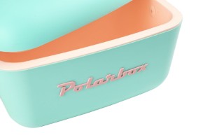 Lada frigorifica, 20L, "Classic", Cyan - Baby Rose - Polarbox
