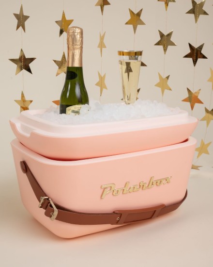 Lada frigorifica, 20L, "Gold", Coral - Gold - Polarbox