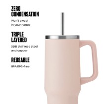 Pahar termos, inox , 1,1L, Himalayan Salt - S'well Pahar termos, inox , 1,1L, Himalayan Salt - S'well