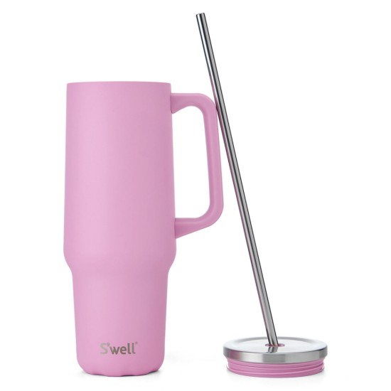 Pahar termos, inox , 1,1L, Hydrangea Pink - S'well