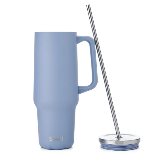 Pahar termos, inox , 1,1L, Hydrangea Blue - S'well