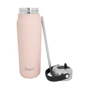 Sticla termos, inox, 700ml, "Explorer Flip Straw", Himalayan Salt - S'well