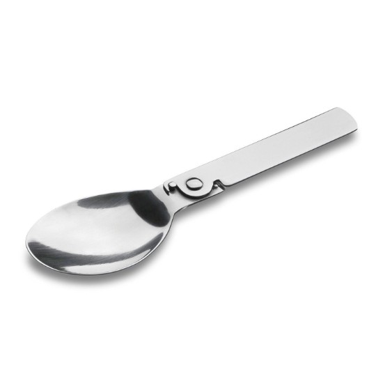 Termos supa cu lingurita, inox, 580 ml, "Pioneer", Alb - Grunwerg