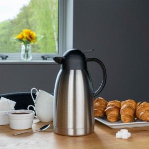 Carafa termoizolanta, inox, 1.5L, "Pioneer", Satin - Grunwerg