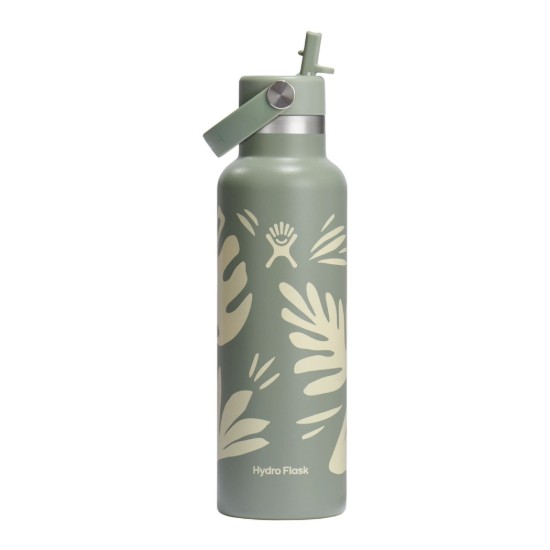 Sticla termos, inox, 620ml, "Standard Straw", Botanical Bliss - Hydro Flask