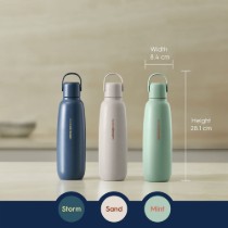 Sticla termos "Fizz&Go Cool", inox, 0,9L, Storm - SodaStream
