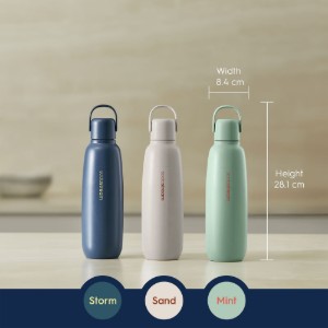 Sticla termos "Fizz&Go Cool", inox, 0,9L, Storm - SodaStream