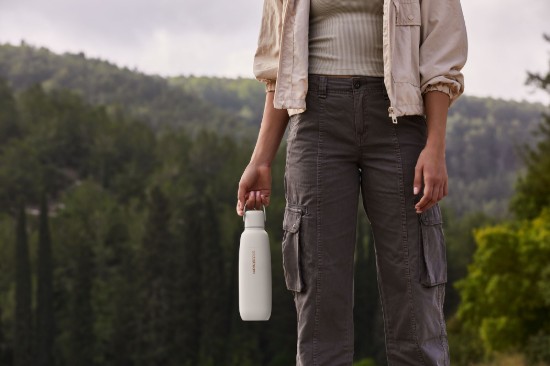 Sticla termos "Fizz&Go Cool", inox, 0,9L, Sand - SodaStream