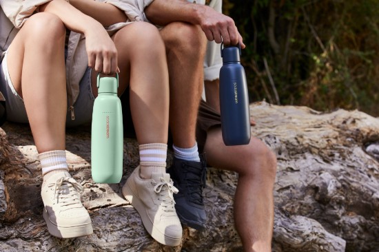 Sticla termos "Fizz&Go Cool", inox, 0,9L, Storm - SodaStream