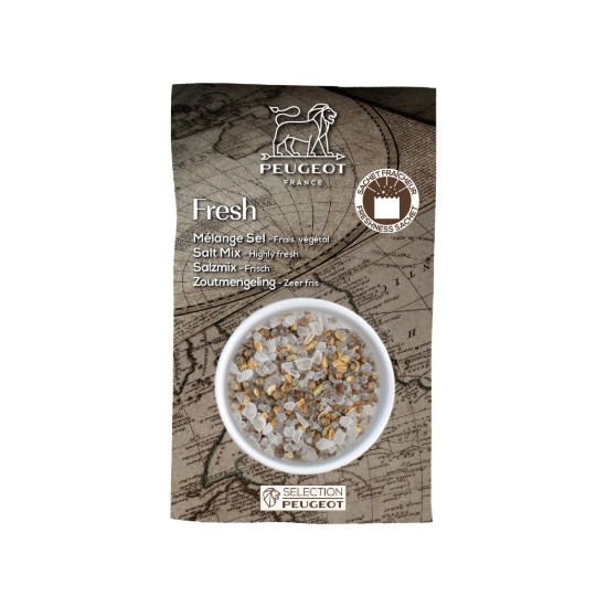 Set 3 pliculete amestec sare 3x45g, "Fresh" - Peugeot