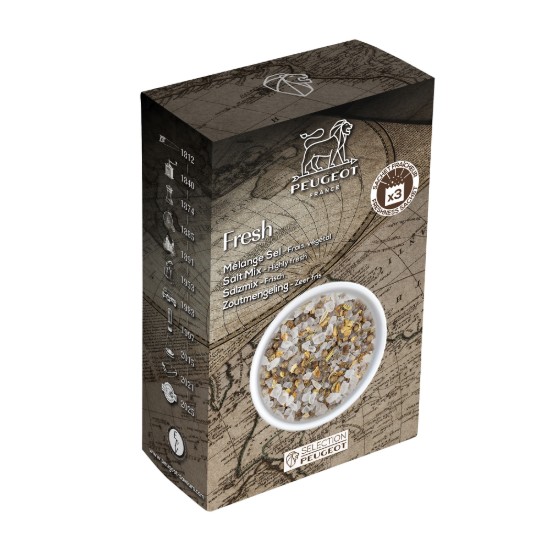 Set 3 pliculete amestec sare 3x45g, "Fresh" - Peugeot