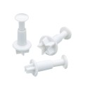 Set pentru decorat fondant, 3 piese, plastic - Kitchen Craft