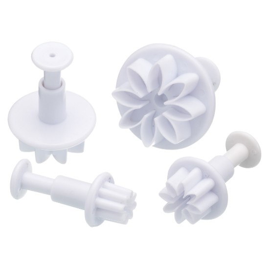 Set decorare fondant, 4 piese, plastic - Kitchen Craft