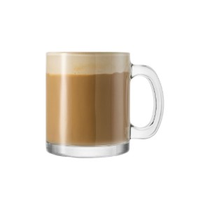 Cana latte macchiato, sticla, 350ml - Borgonovo